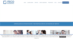 Desktop Screenshot of itecoingenieros.com
